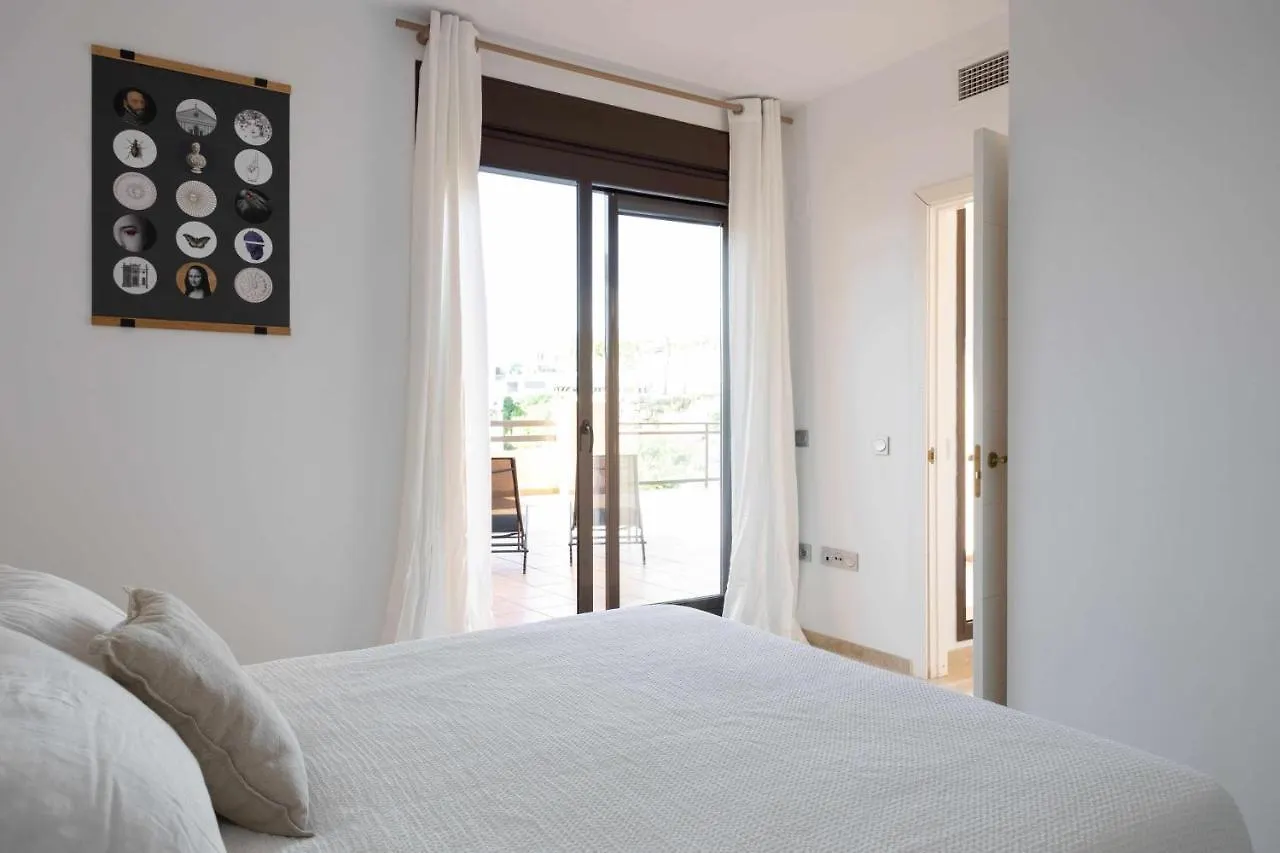 马拉加Calanova Atico De Lujo En Calanova Golf Mijas公寓 西班牙